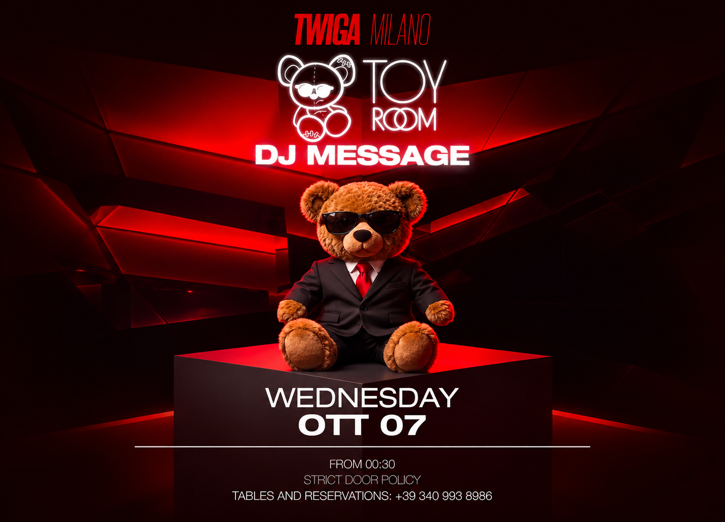 TOYROOM – DJ MESSAGE