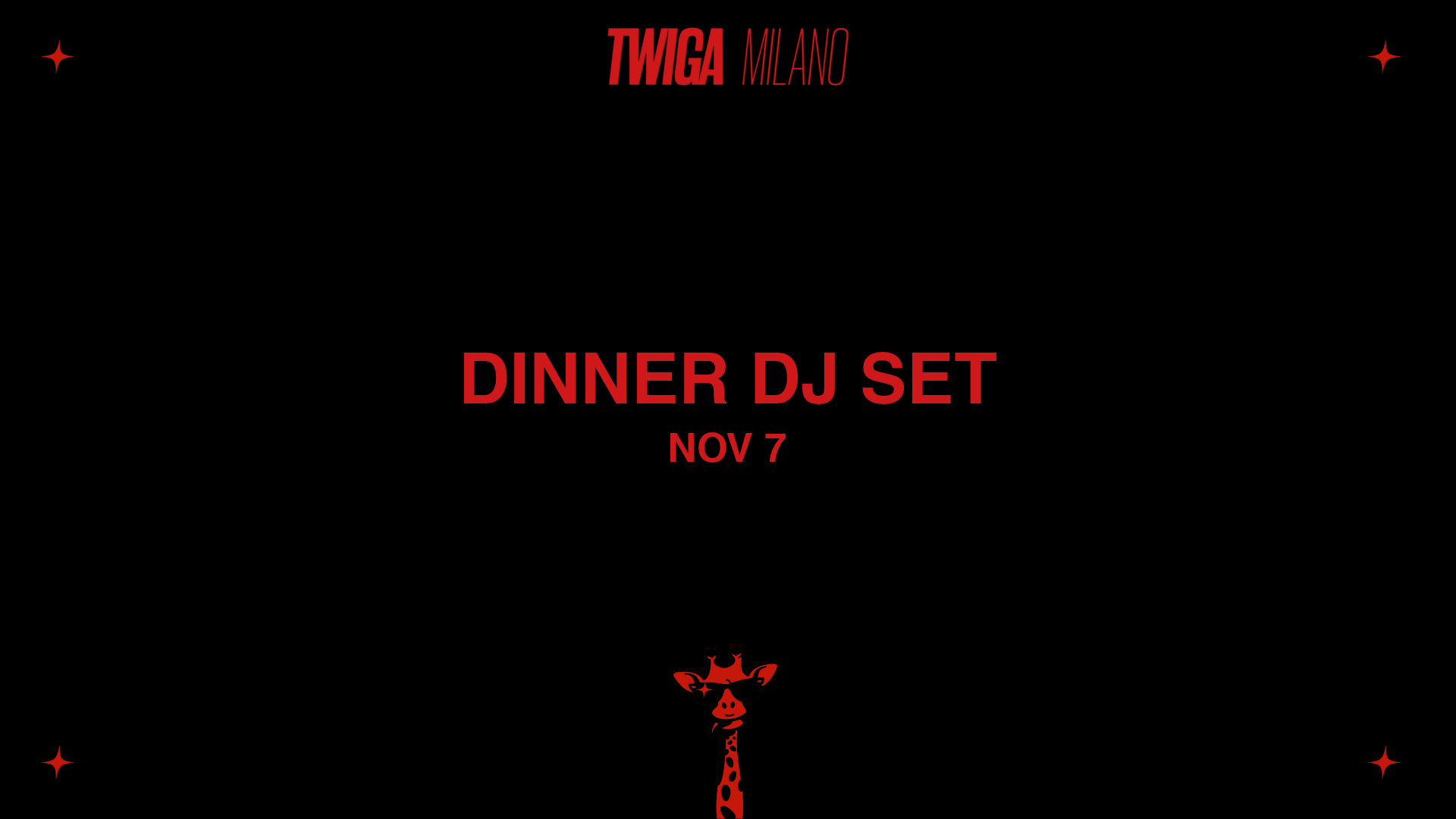 DINNER DJ SET